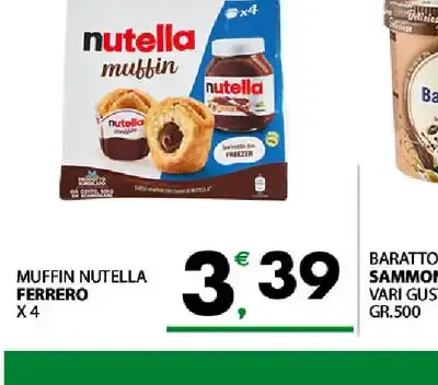 Muffin Nutella