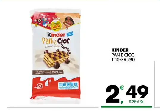 Kinder Pane e Cioc