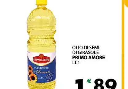 Olio di semi di girasole Primo Amore