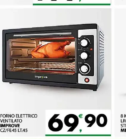 forno elettrico ventilato