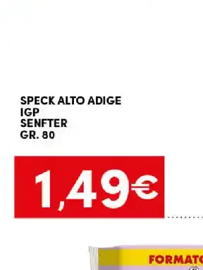 speck alto adige IGP