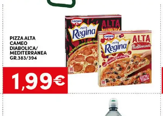 pizza alta diavola mediterranea