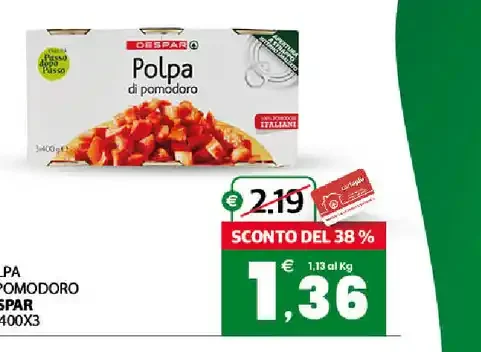 Polpa di pomodoro Despar