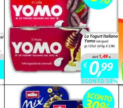 Yogurt italiano Yomo