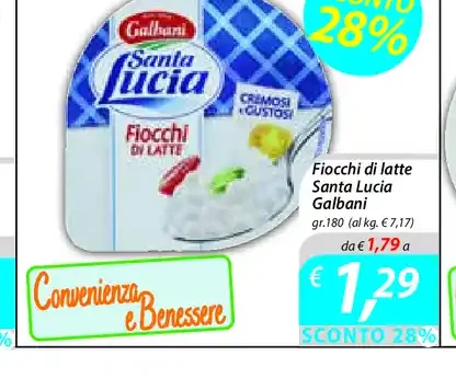Fiocchi di latte Santa Lucia