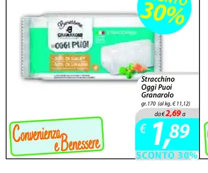 Stracchino Oggi Puoi Granarolo