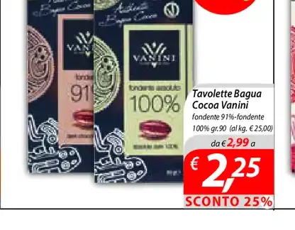Tavolette Bagua cacao