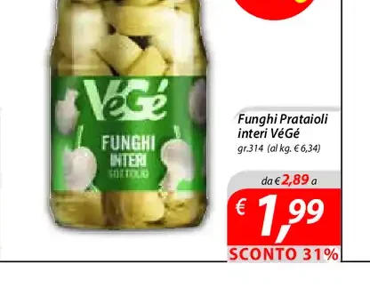 Funghi prataioli