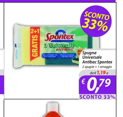 Spugna Universale Antibac Spontex