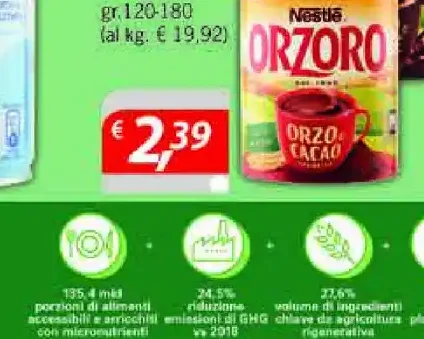 Orzoro Nestlé