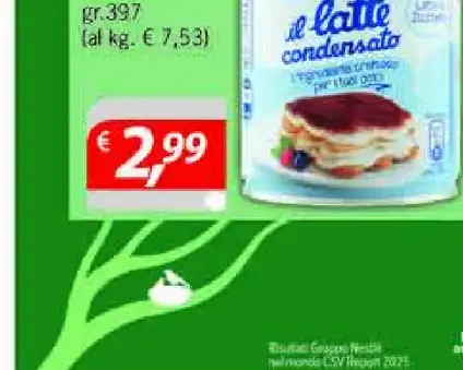 Latte condensato Nestlé