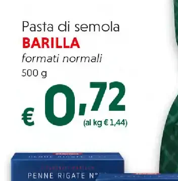 Pasta di semola Barilla