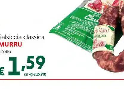 Salsiccia classica Murru