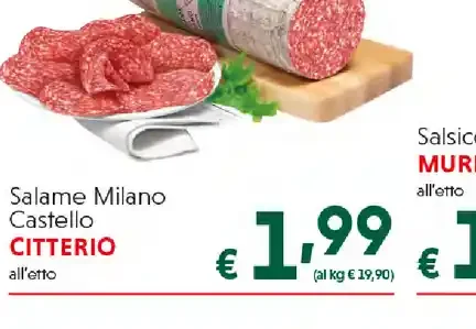 Salame Milano Castello Citterio