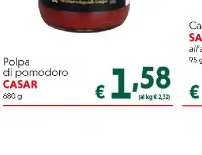 Polpa di pomodoro Casar