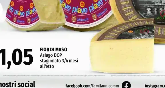 Asiago DOP stagionato
