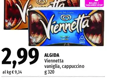 Viennetta vaniglia, cappuccino