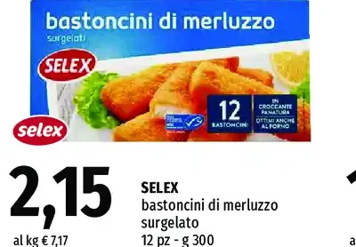 bastoncini di merluzzo