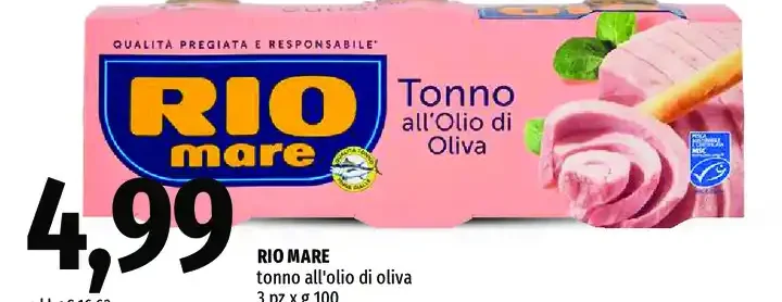 tonno all'olio di oliva