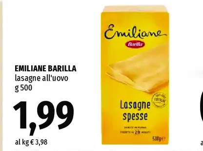 lasagne all'uovo