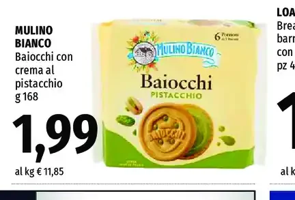 Baiocchi al pistacchio