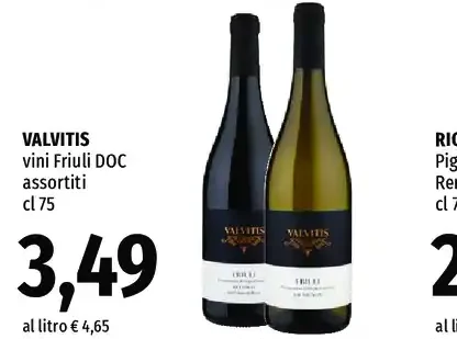 Vini Friuli DOC assortiti