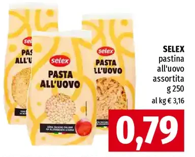 pasta all'uovo assortita