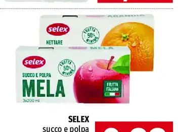 succo e polpa assortito