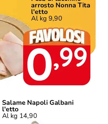 Fesa di tacchino arrosto Nonna Tita l'etto
