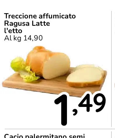 Trecce affumicato Ragusa Latte