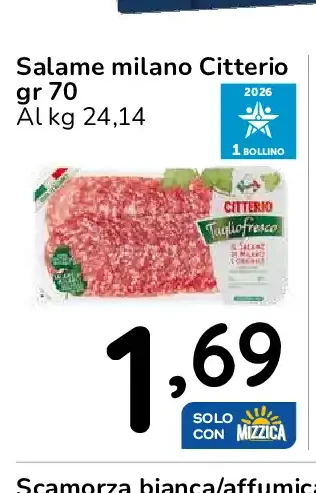 Salame milano Citterio