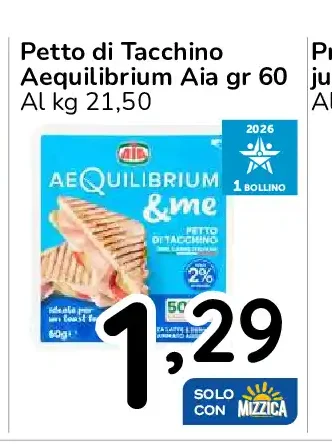 Petto di Tacchino Aequilibrium Aia