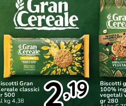 Biscotti Gran Cereale classici