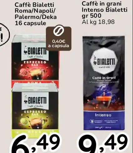 Caffè Bialetti Roma/Napoli/Palermo/DeKа