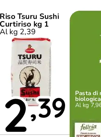 Riso Tsuru Sushi Curtiriso