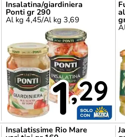 Insalatina/giardiniera Ponti