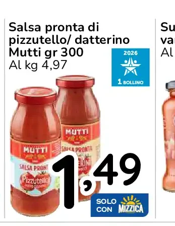 Salsa pronta Mutti