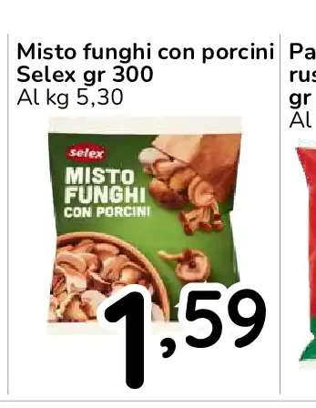 Misto funghi con porcini Selex