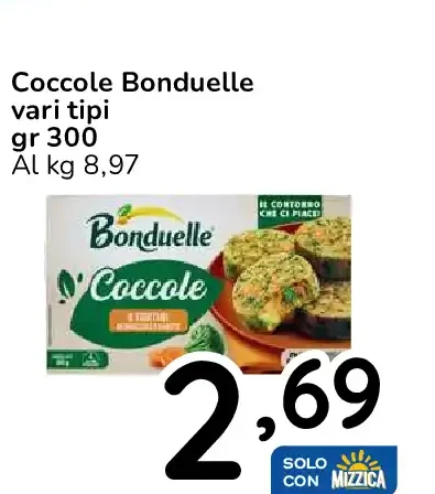 Coccole Bonduelle vari tipi