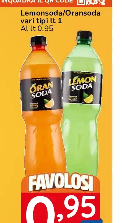 Lemonsoda/Oransoda vari tipi