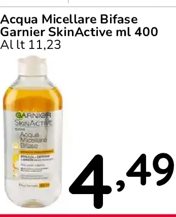 Acqua Micellare Bifase Garnier SkinActive