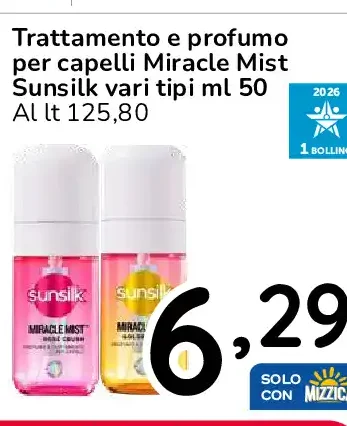 Trattamento e profumo per capelli Miracle Mist Sunsilk