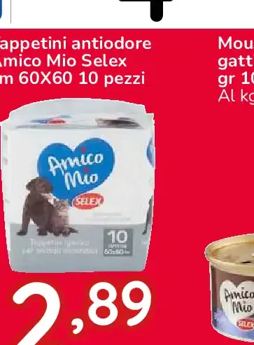 Tappetini antiodore Amico Mio Selex