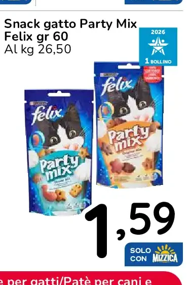 Snack gatto Party Mix Felix