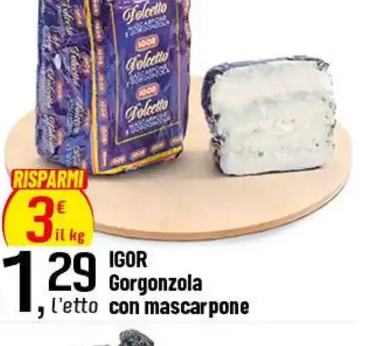 Gorgonzola con mascarpone
