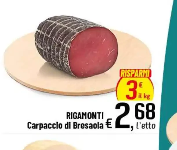 Carpaccio di bresaola