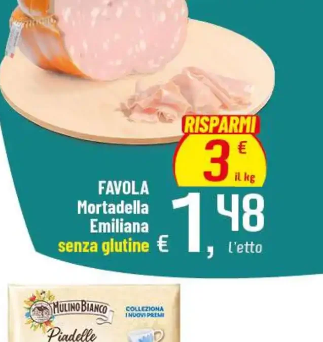 Mortadella Emiliana senza glutine