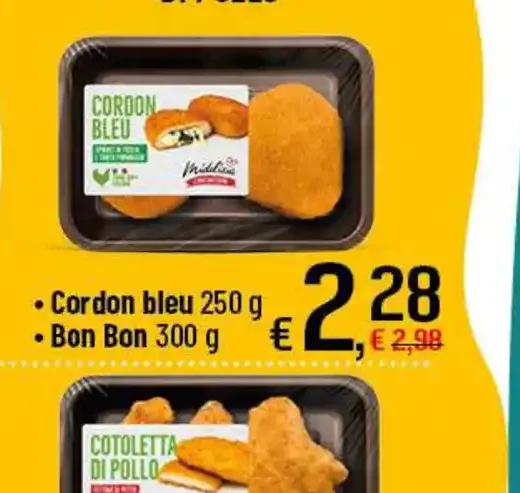 Cordon bleu / Bon Bon di pollo