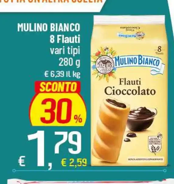 8 Flauti vari tipi