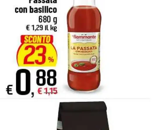 Passata con basilico